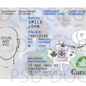 Obtain Original Canada ID card
