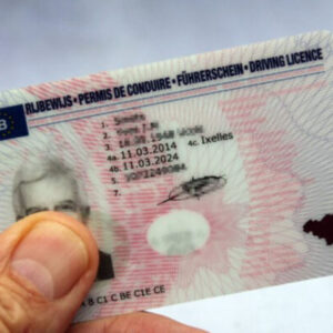 Belgian driver license