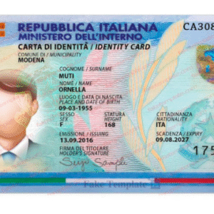 Italy ID card