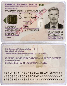 Authentic Swedish ID Card Online