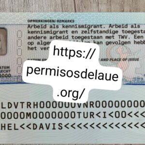 Dutch Residence permit