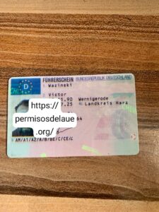 German driver license